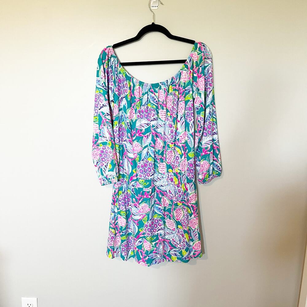 Lilly Pulitzer Lana Skort Romper women’s size medium‎ - Picture 2 of 12